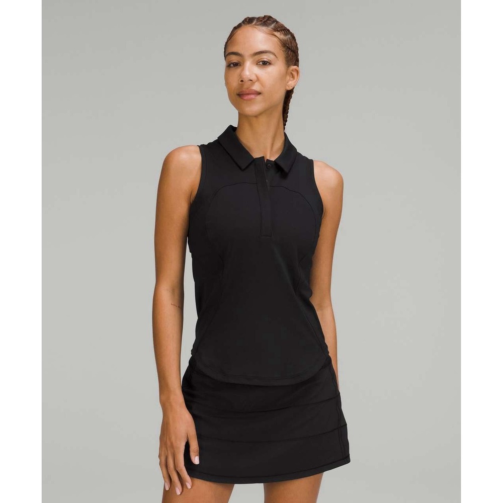 Lululemon Quick-Drying Sleeveless Polo Shirt Size 10